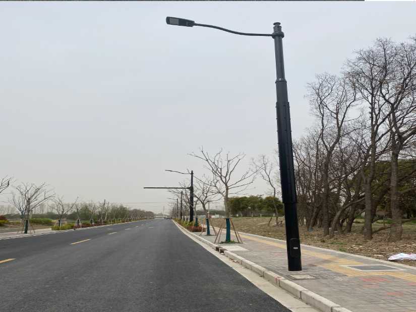 玉门市上海综合杆 太阳能路灯工程