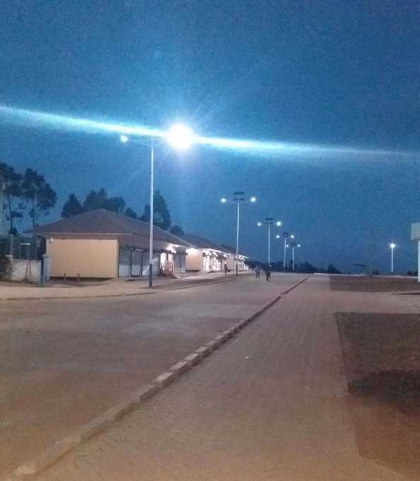 玉门市非洲科特迪瓦太阳能路灯工程