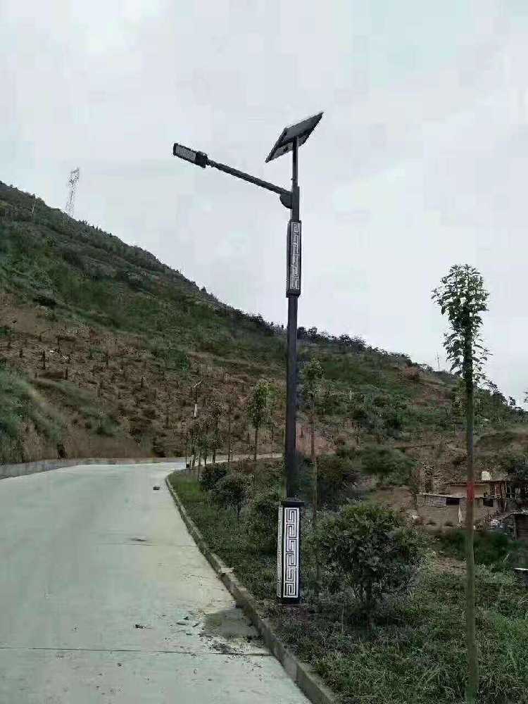 玉门市仿古太阳能路灯